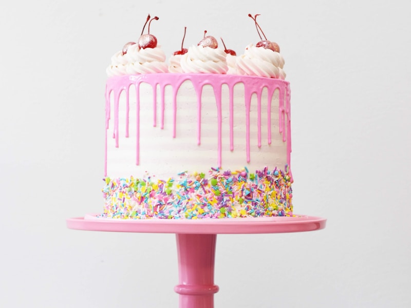 Vanilla Bean Birthday Cake